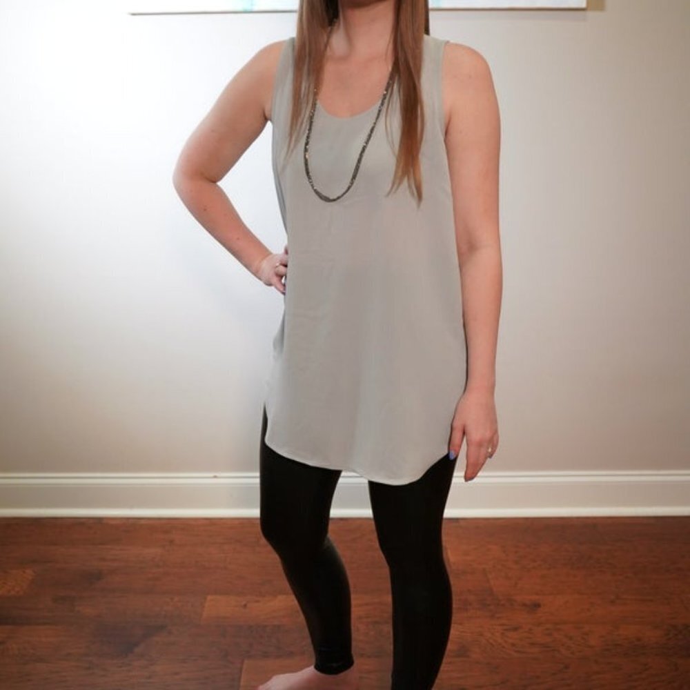 NWT - Woven Layering Tank